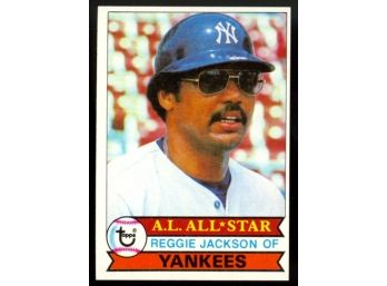 1979 Topps Baseball Reggie Jackson AL All-star #700 New York Yankees Vintage HOF