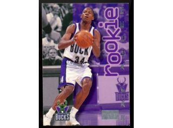 1996 Skybox Premium Basketball Ray Allen Rookie Card #201 Milwaukee Bucks RC HOF