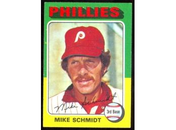 1975 Topps Baseball Mike Schmidt #70 Philadelphia Phillies Vintage