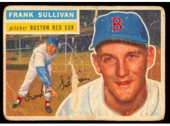 1956 Topps Baseball Frank Sullivan #71 Boston Red Sox Vintage