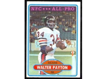 1980 Topps Football Walter Payton NFC All-pro #160 Chicago Bears Vintage HOF