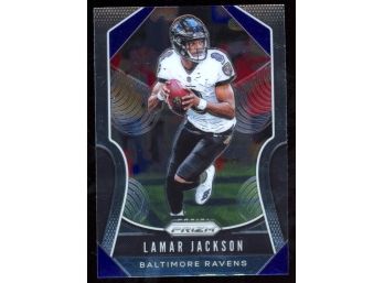 2019 Prizm Football Lamar Jackson #71 Baltimore Ravens