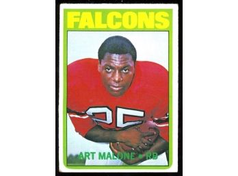 1972 Topps Football Art Malone #148 Atlanta Falcons Vintage