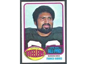 1976 Topps Football Franco Harris All-pro #100 Pittsburgh Steelers Vintage HOF