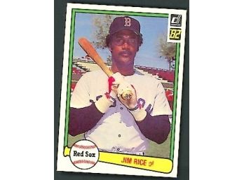 1982 Donruss Baseball Jim Rice #200 Boston Red Sox Vintage HOF