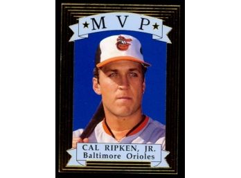 1992 Aamer Sports Cal Ripken Jr MVP Gold Foil /10000 Baltimore Orioles HOF