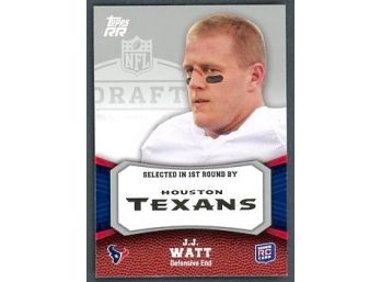 2011 Topps RR Football JJ Watt Rookie Card #146 Houston Texans RC