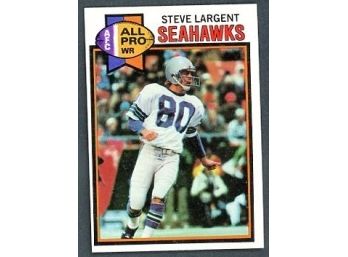 1979 Topps Football Steve Largent AFC All-pro #198 Seattle Seahawks Vintage HOF