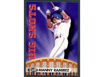 1998 Ultra Baseball Manny Ramirez Big Shots #9BS Cleveland Indians