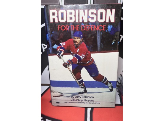 Robinson For The Defense By Larry Robinson 1988 Hardcover Book