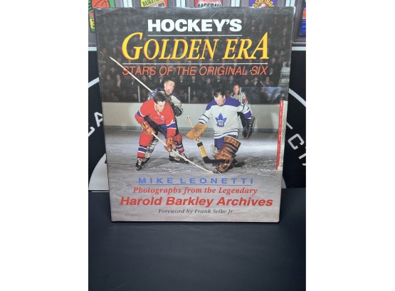 Hardcover 'hockey's Golden Era - Stars Of The Original Six' By Mike Leonetti