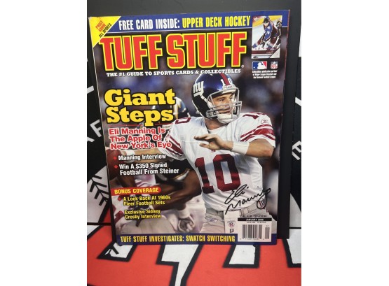 Tough Stuff Magazine January 2006 Eli Manning Cover