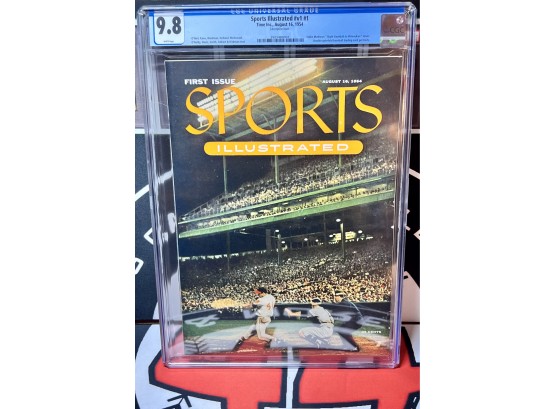 Sports Illustrated 1st Issue 1954 ~ CGC 9.8 NONE GRADED HIGHER!