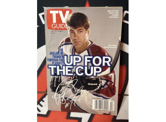 TV GUIDE Ray Bourque Cover - 2000