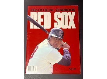 1983 Boston Red Sox Official Year Book ~ Great Condition