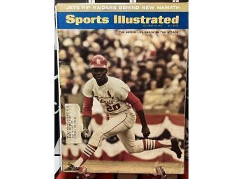 Sports Illustrated October 16, 1967 'jets Rip Raiders Behind New Namath' 'the Series: Lou Brock On The Attack'