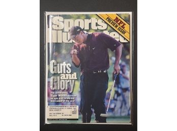 Sports Illustrated 8/28/2000 'guts And Glory' Tiger Woods Cover