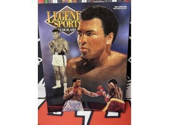 1993 Sports Legends Magazine Muhammad Ali ~ 46th Edition ~ Card & Post Card Inserts!