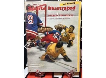 Sports Illustrated April 8, 1968 'the Masters' Stanley Cup Hockey ~ The Intruders From Los Angeles