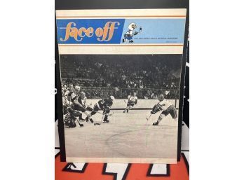1973 San Diego Gulls Vs Forth Worth Wings WHA Hockey Game Program