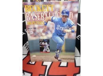 BECKETT BASEBALL MONTHY MARCH 1988 ~ KEVIN SEITZER COVER