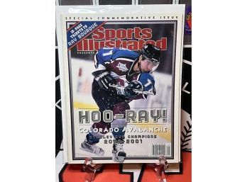 Sports Illustrated 8/20/2001 Special Commemorative Issue 'hoo-ray!' Colorado Avalanche Stanley Cup Champions