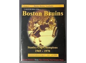 Limited To 5000 Copies! Boston Bruins 1969-70 Stanley Cup Championship Photo Magazine 680/5000