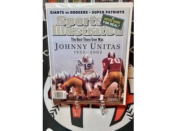 Sports Illustrated September 23, 2002 'the Best There Ever Was - Johnny Unitas 1933-2002'