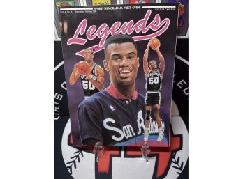 1991 Sports Legends Magazine David Robinson Cover Vol. 4 Issue 4 Hobby Edition Limited /100,000