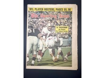 The Sporting News ~ 10/12/1974 'TD TRIGGERMAN Jim Plunkett New England Patriots' Plunkett Cover