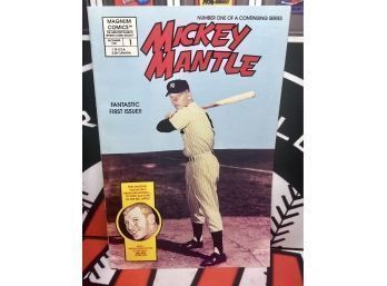 1991 Mickey Mante Sports Comic Book Issue #1