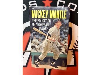 Mickey Mantle 'the Education Of A Baseball Player' By Mickey Mantle Copyright 1967