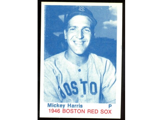 1975 TCMA Mickey Harris 1946 Boston Red Sox Vintage