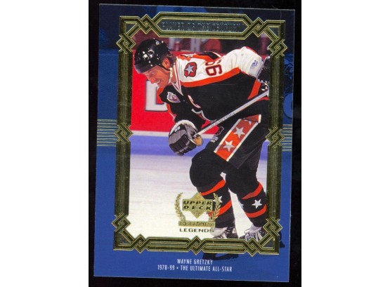 1999 Upper Deck Century Legends Hockey Wayne Gretzky #87 All-star GOAT HOF