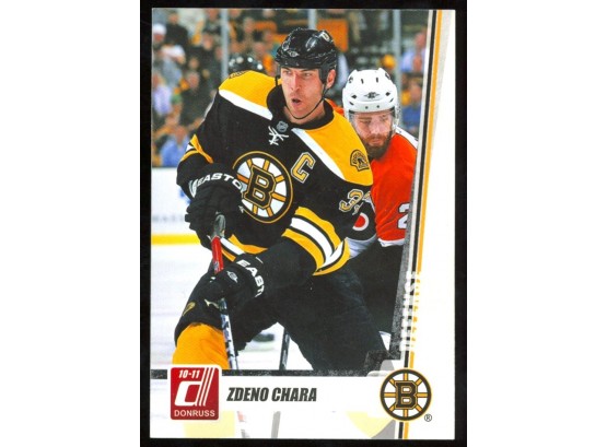 2010 Donruss Hockey Zeno Chara #123 Boston Bruins Captain