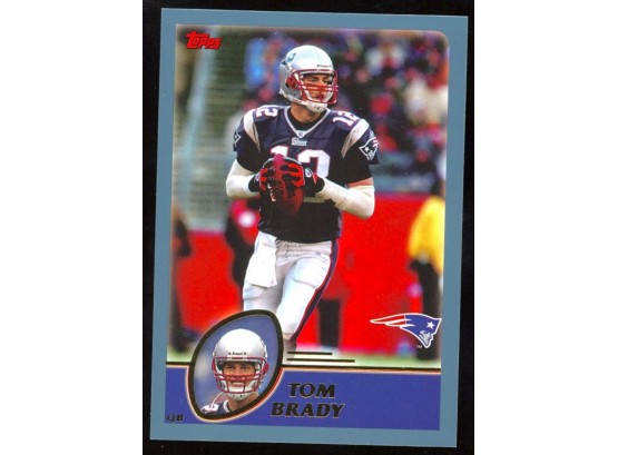 2003 Topps Football Tom Brady #258 New England Patriots 7x Super Bowl Champ