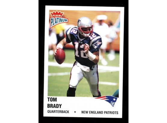 2003 Fleer Platinum Tom Brady