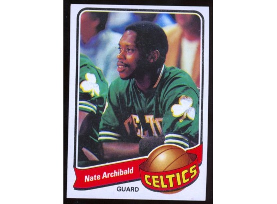 1979 Topps Basketball Nate Archibald #110 Boston Celtics Vintage HOF