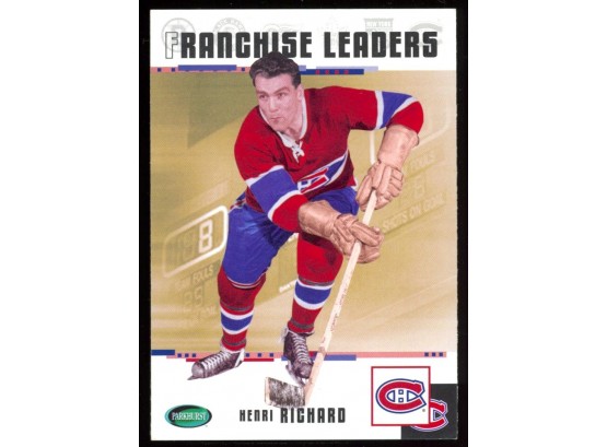 2003 Parkhurst Hockey Henri Richard #91 Montreal Canadiens