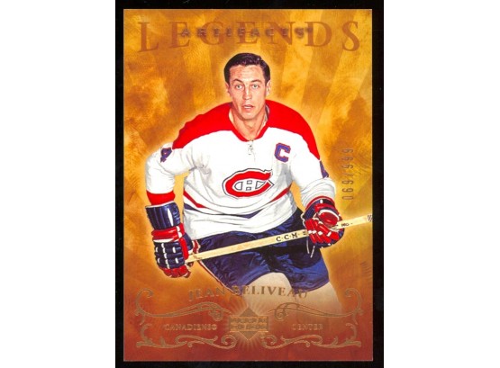 2006 Upper Deck Artifacts Hockey Jean Beliveau Legends /999 #102 Montreal Canadiens HOF
