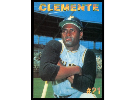 1994 NAFTA Promo Card Roberto Clemente #21 Pittsburgh Pirates HOF