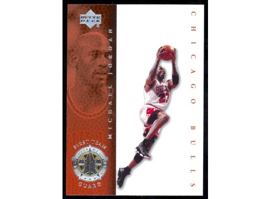 2000 Upper Deck Century Legends Basketball Michael Jordan #71 Chicago Bulls HOF