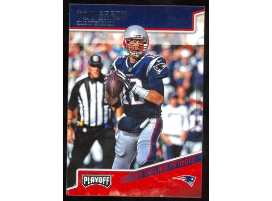 2018 Playoff Football Tom Brady #125 New England Patriots 7x Super Bowl Champ Legend Future HOF