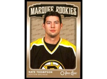 2006 O-pee-chee Hockey Nate Thompson Marquee Rookies #565 Boston Bruins RC