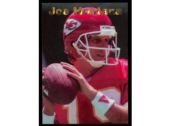 1994 TGIF Joe Montana Promo Card /5000 49ers HOF