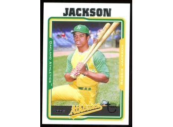 2005 Topps Retired Baseball Reggie Jackson #39 Oakland Athletics HOF