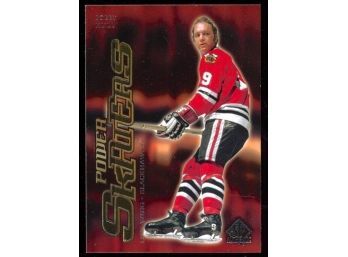 2001 Upper Deck SP Authentic Hockey Bobby Hull Power Skaters #P2 Chicago Blackhawks HOF
