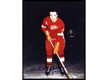 Ted Lindsay 8x10 Autograph Detroit Red Wings Auto