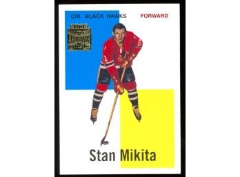 2001 Topps O-pee-chee Archives Hockey Stan Mikita #14 Chicago Blackhawks