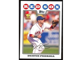 2008 Topps Baseball Dustin Pedroia All Star Rookie Cup #BOS10 Boston Red Sox
